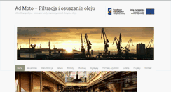 Desktop Screenshot of filtracjaoleju.pl